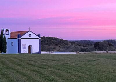 Chapel Terra-rica sunset